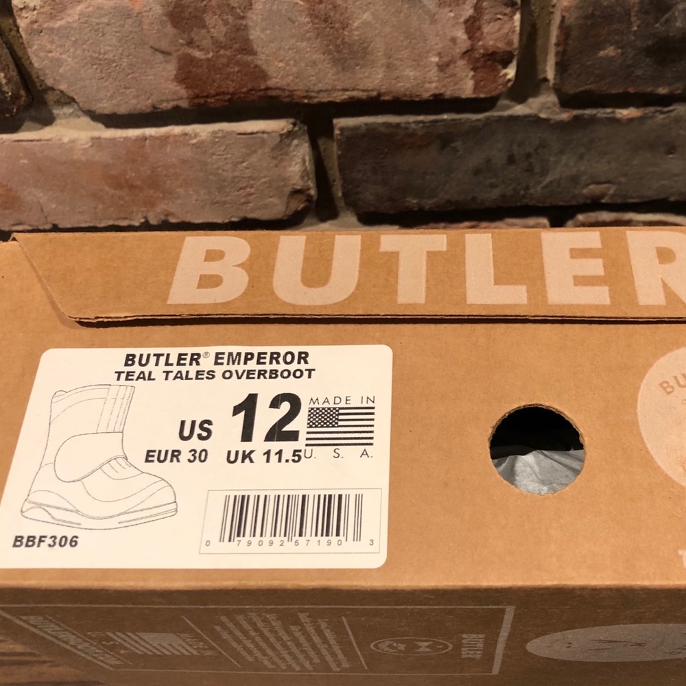 Butler Waterproof Emperor Overboot NIB Rain Boot - Picture 8 of 8
